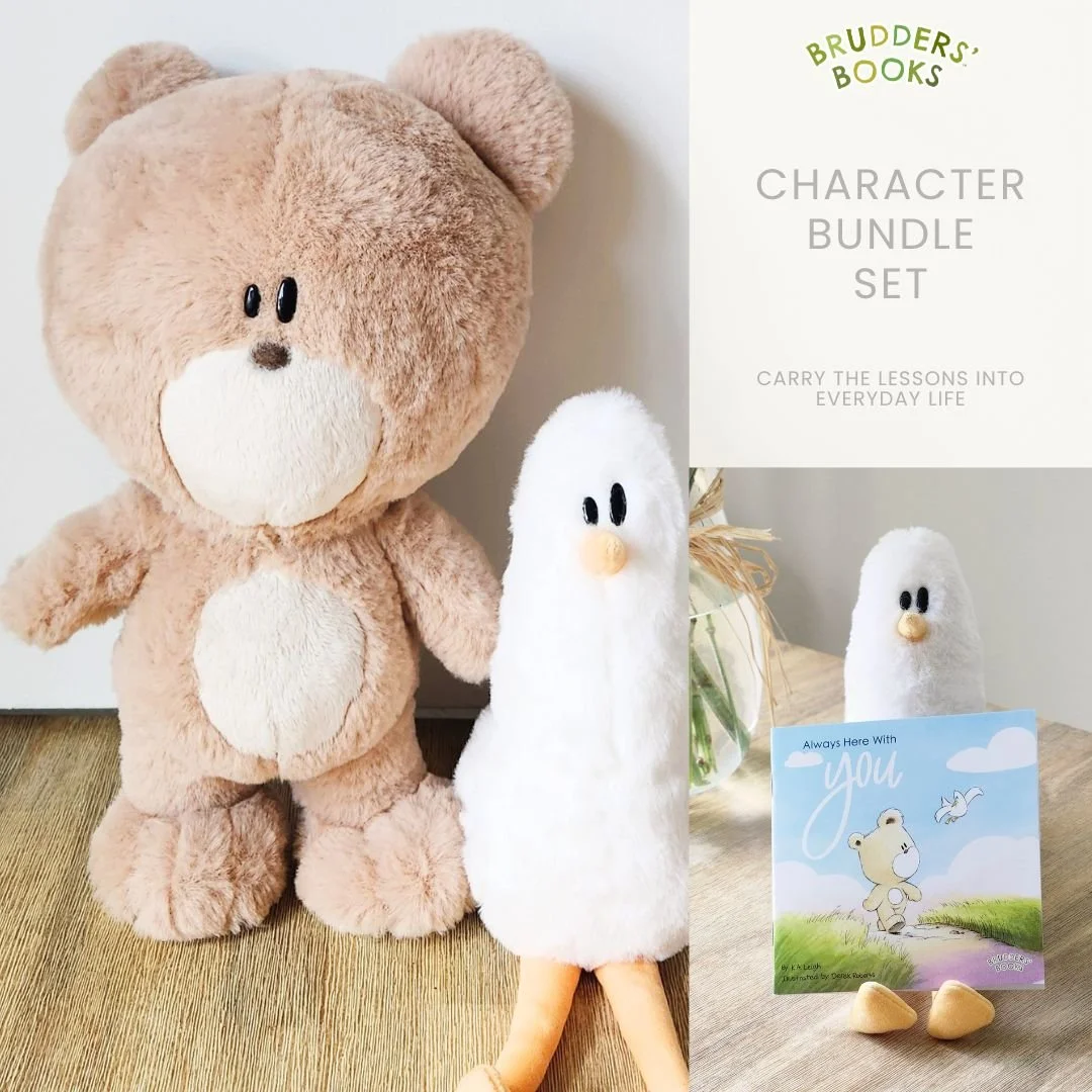 Zeke Plush & Mini Book Set — BRUDDERS® BOOKS